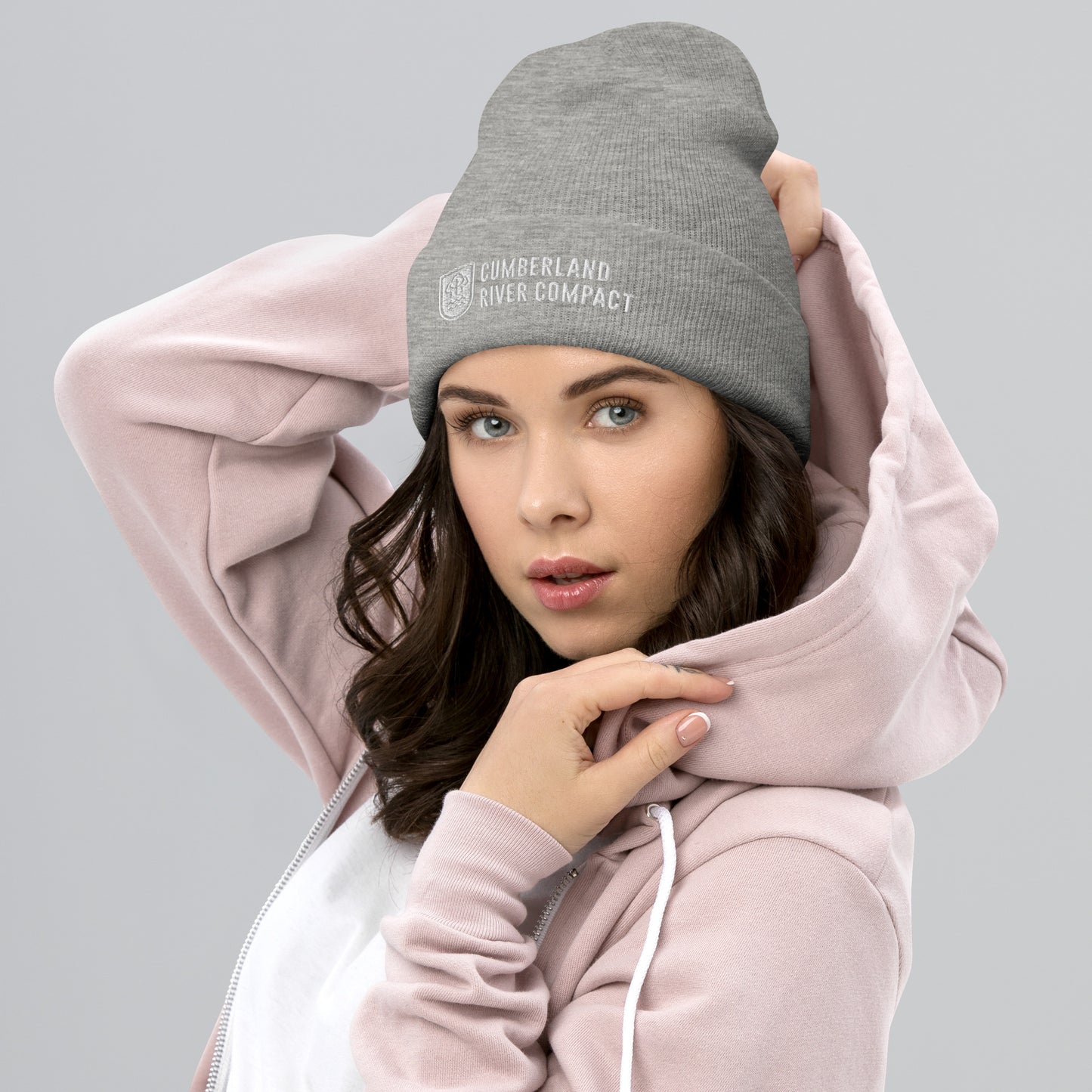 Cumberland River Compact Cuffed Beanie - Navy