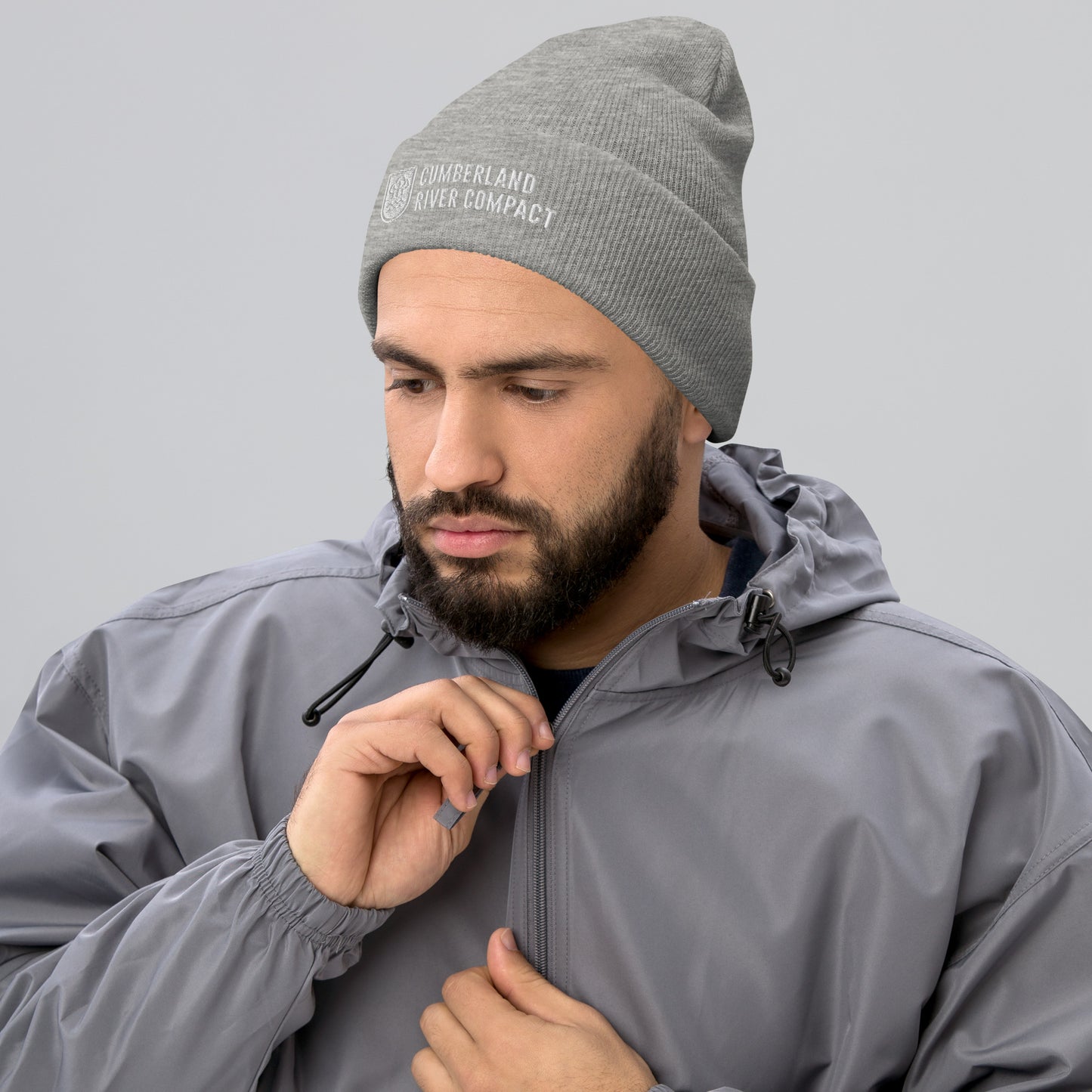 Cumberland River Compact Cuffed Beanie - Navy