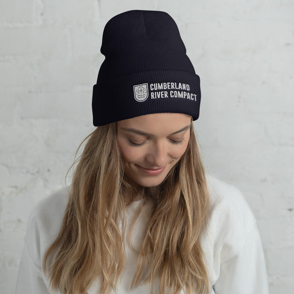 Cumberland River Compact Cuffed Beanie - Navy