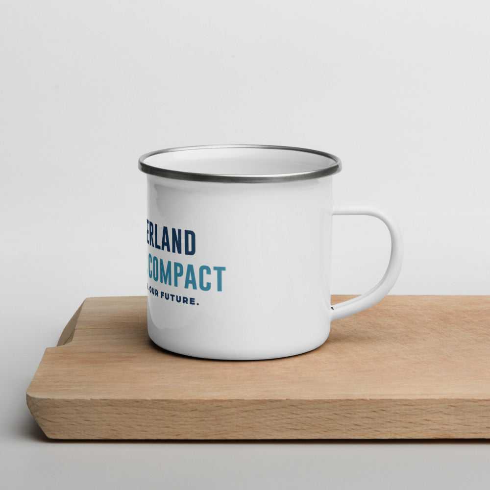Cumberland River Compact Enamel Mug
