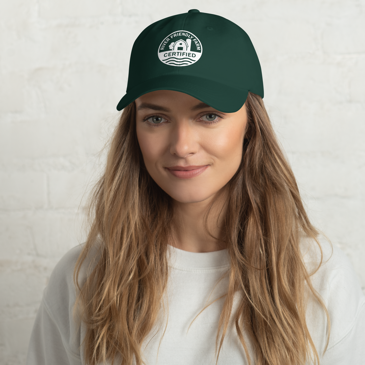 River Friendly Farms Dad hat
