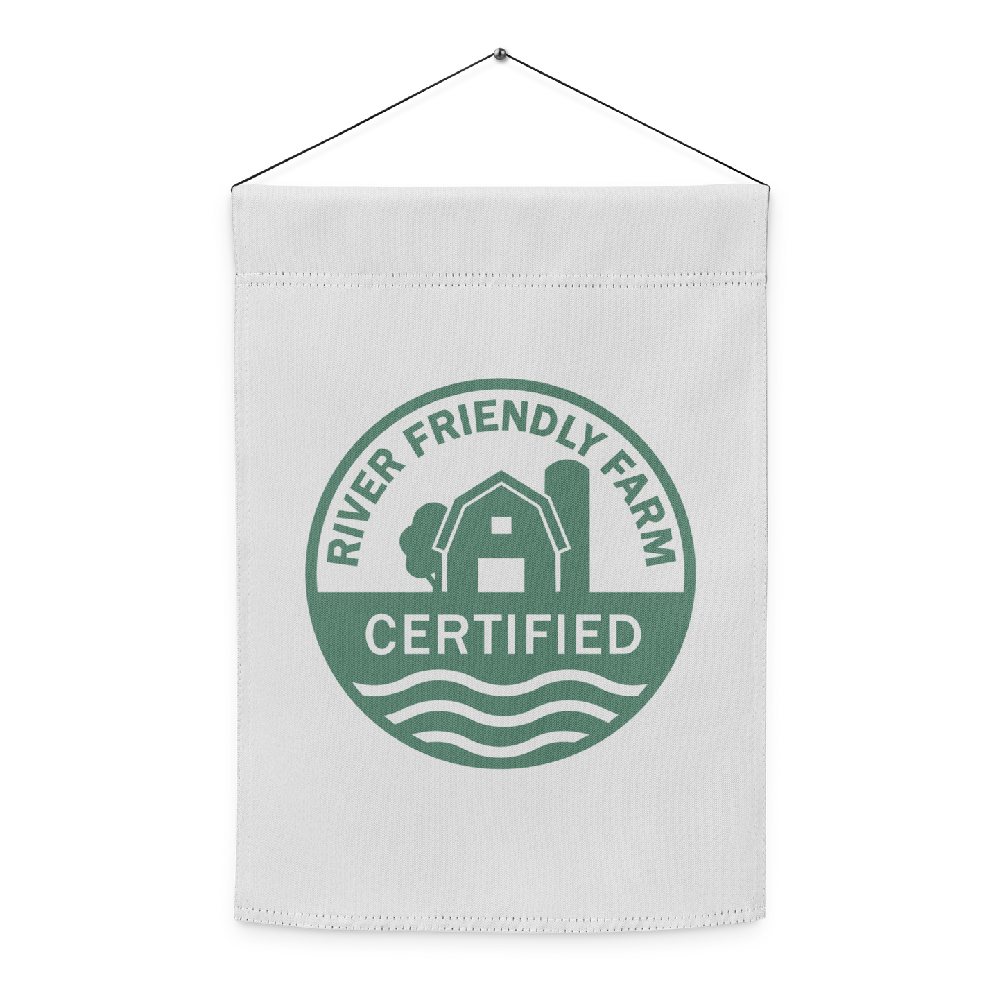 River Friendly Farms Garden flag